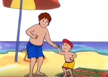 caillou dad
